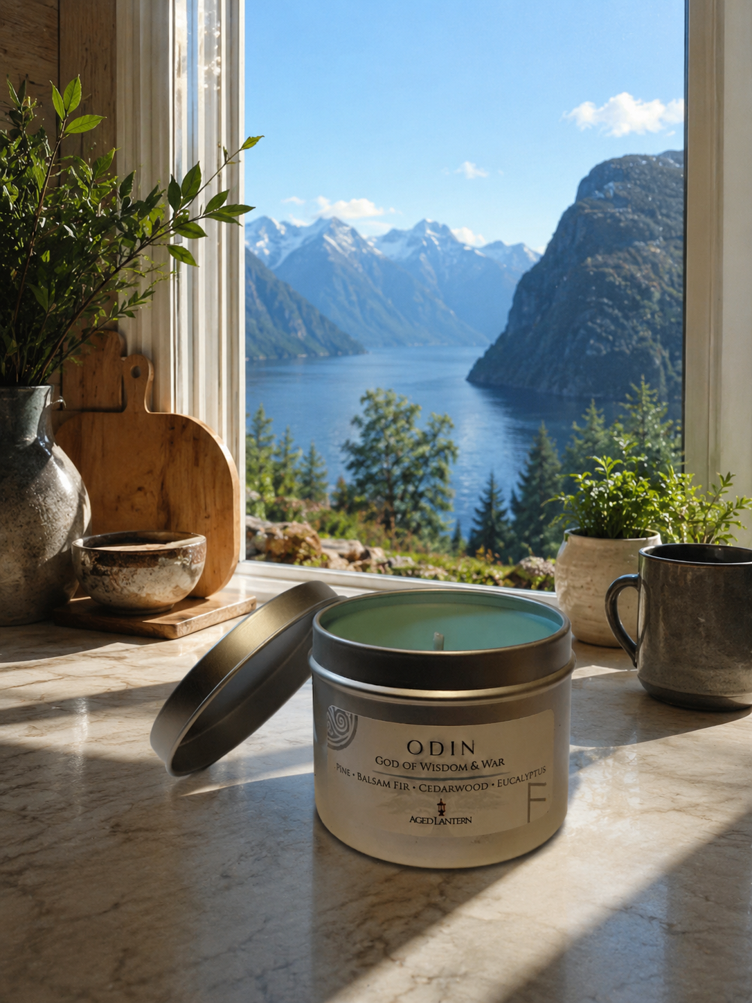 Odin | Norse god candle (120g)