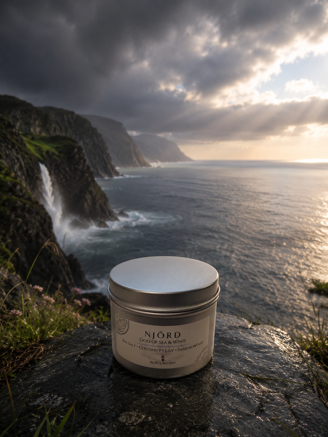 Njörd | Norse god candle (120g)
