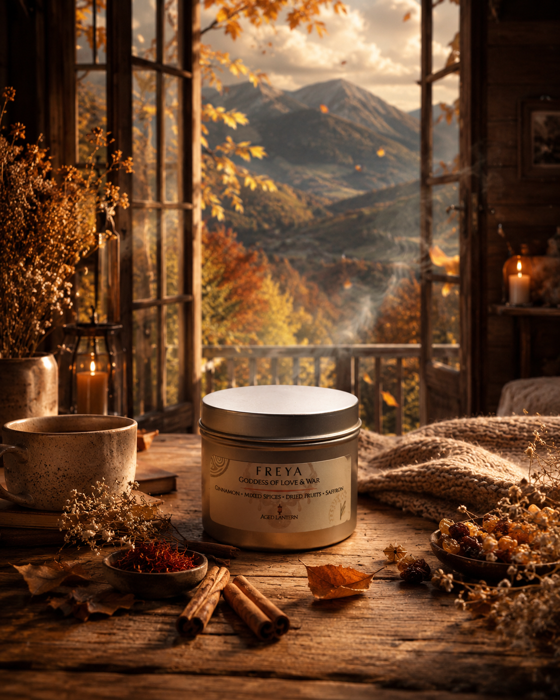 Freya | Norse goddess candle (120g)